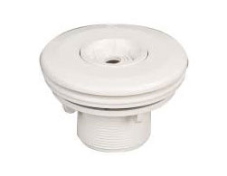 Inlauf für Thermopool, doppelte Dichtungen, d50 Klebeanschluss, ABS