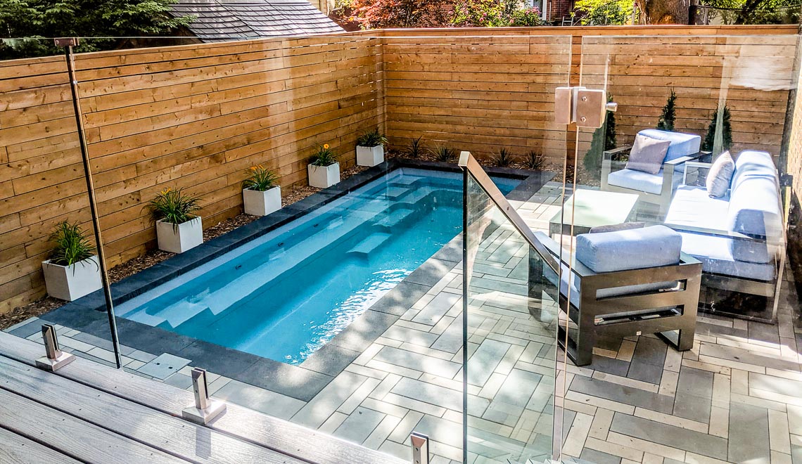 Fritidsbassiner Espirit 2,25×5,7m, 1,35m dybde