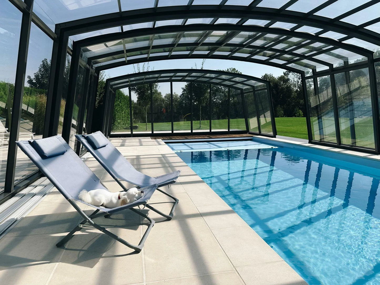 Glasfiberpool Bahama 11 11,10m x 3,75m x 1,50m