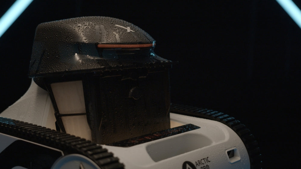 Poolrobot XWarrior InverX X60 AI trådløs væg og bund