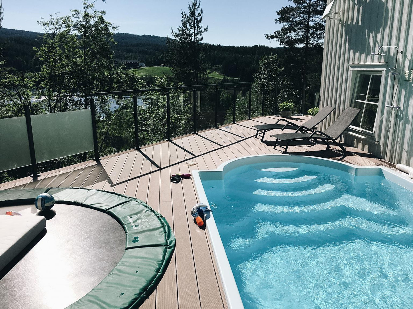 Glasfiberpool Haiti 8,00m x 3,20m x 1,52m