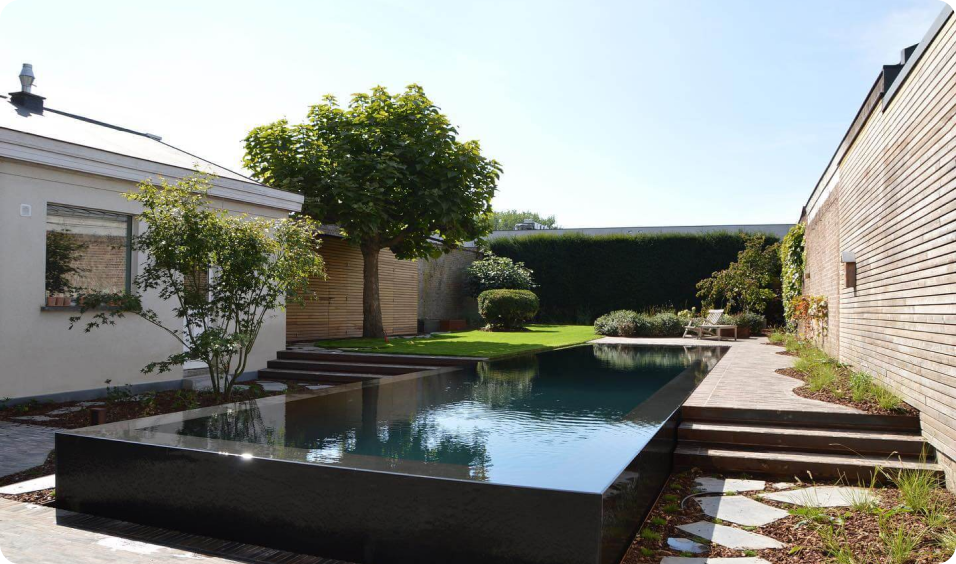 Pooltime Exclusive 10/20 mm skimmer PP-pool ovan mark 3,5 x 7 x 1,5 m