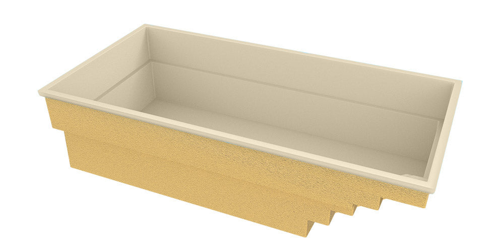 Glasfiberpool Saba 600 6,00m x 3,00m x 1,45m