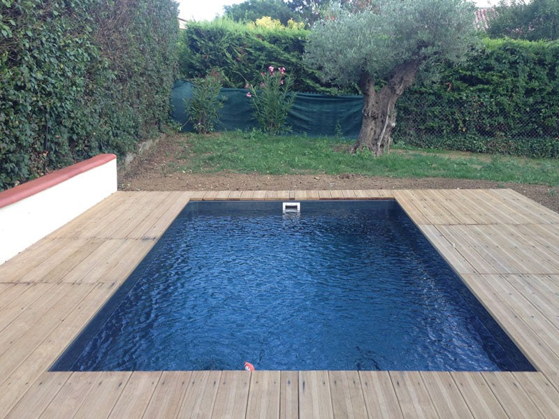 Glasfiberpool Mini Victoria 4,20m x 2,70m x 1,30m