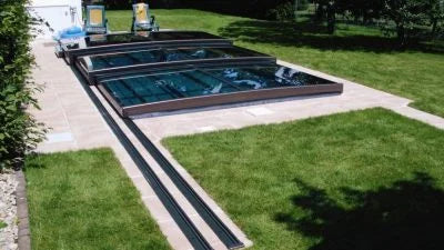 Pooldach niedrig - Meister plus