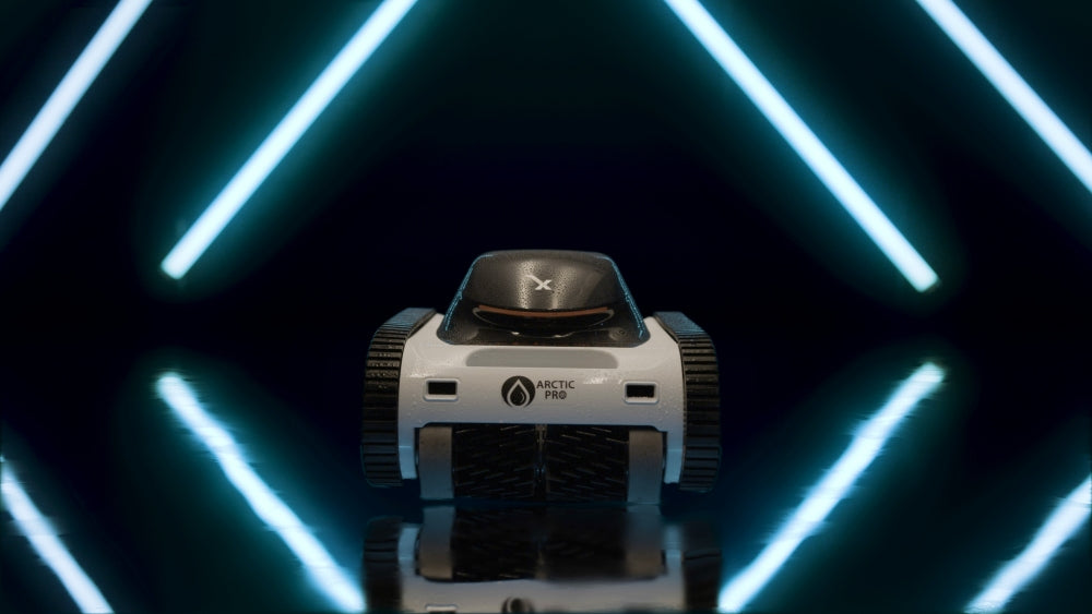 Poolrobot XWarrior InverX X60 AI trådløs væg og bund