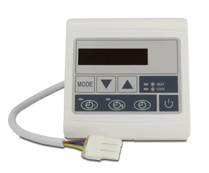 Display for ON/OFF poolvarmepumpe