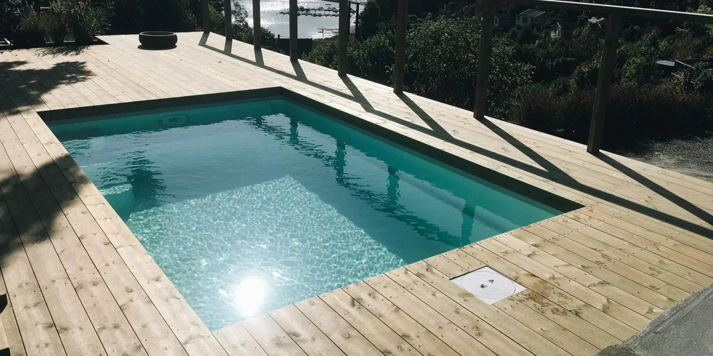 Glasfiberpool Saba 500 5,00m x 3,00m x 1,45m