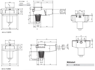 Pahlen Overflow Classic Wide 385 til liner pool