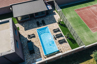 Glasfiberpool Aruba 700 7,20m x 3,70m x 1,50m