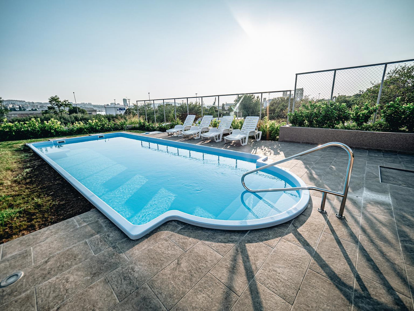 Glasfiberpool Barbados 9,40m x 3,70m x 1,50m