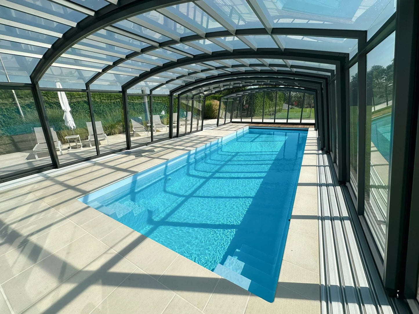 Glasfiberpool Bahama 600 6,10m x 3,75m x 1,50m