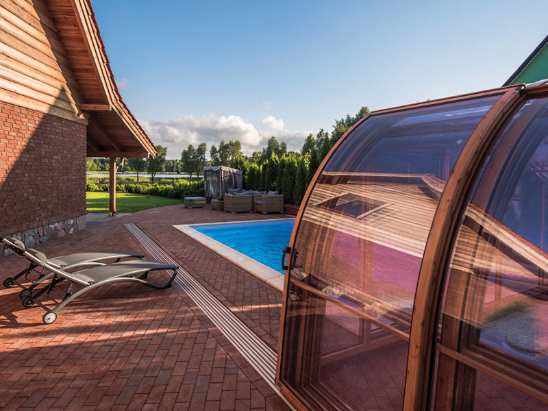 Glasfiberpool Saba 500 5,00m x 3,00m x 1,45m